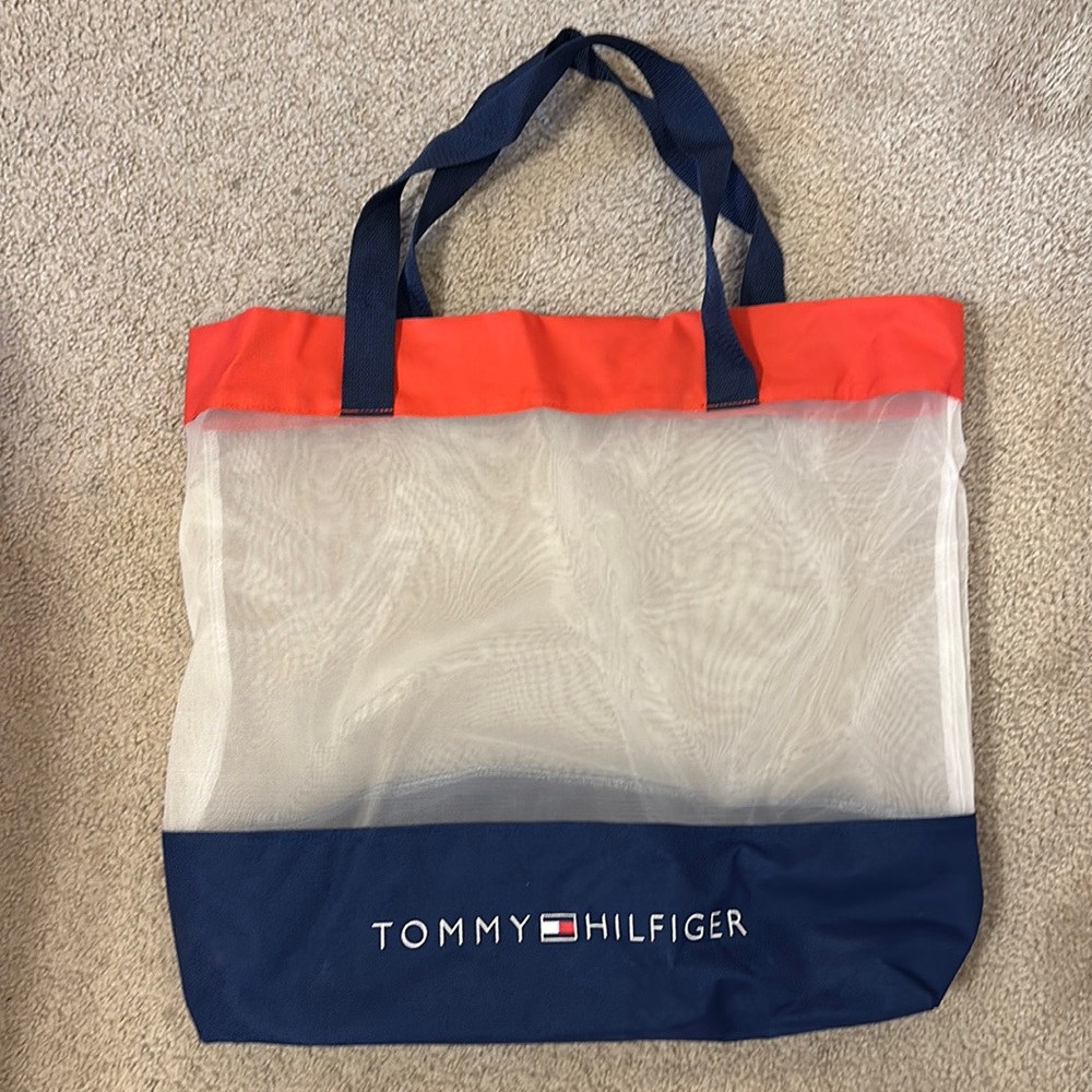 TOMMY HILFIGER Tote large mesh